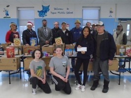 Holiday food drive a success