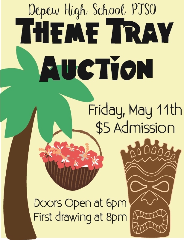 DHS Annual PTSO Theme Tray Auction is May 11