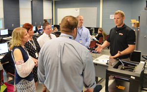 School Board tours schools