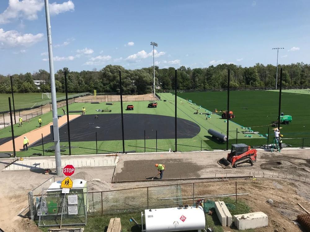 Sign and turf field update