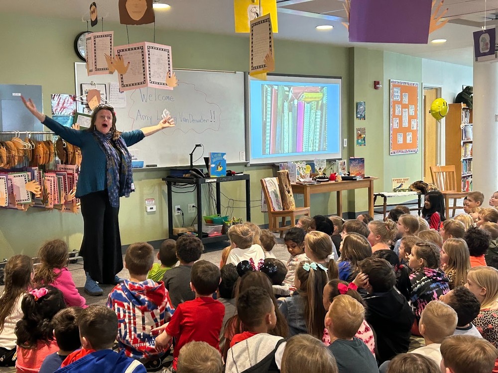 Local Author Visit Cayuga Heights Elementary School